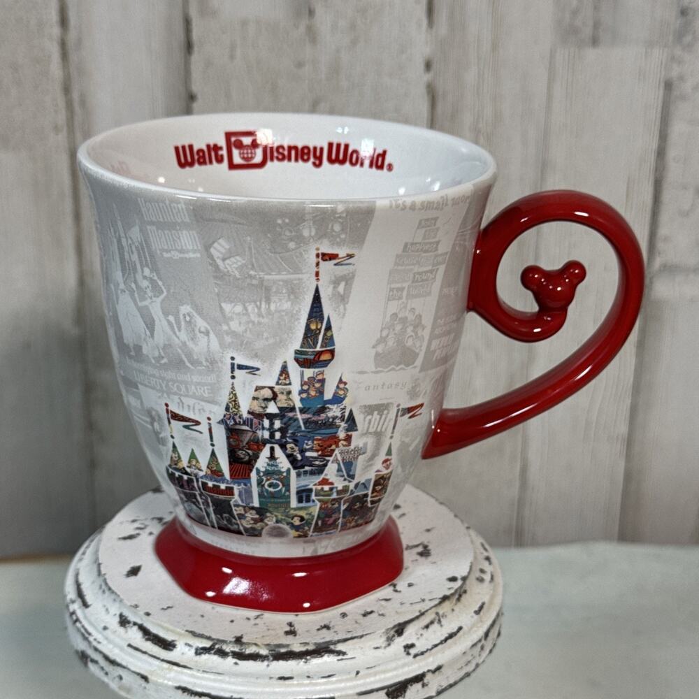 Disney Parks Walt Disney World Celebrating 40 Years Mosaic Castle Mug